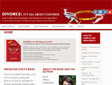 Tablet Screenshot of controlyourdivorce.com